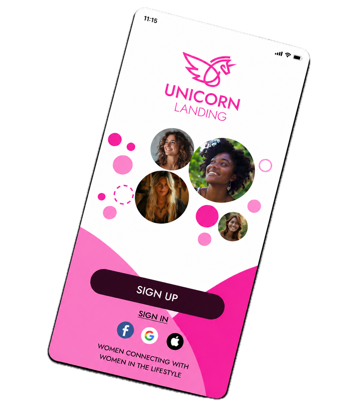 Unicorn Landing app